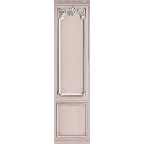 Light pink pastel Haussmann panelling 75cm