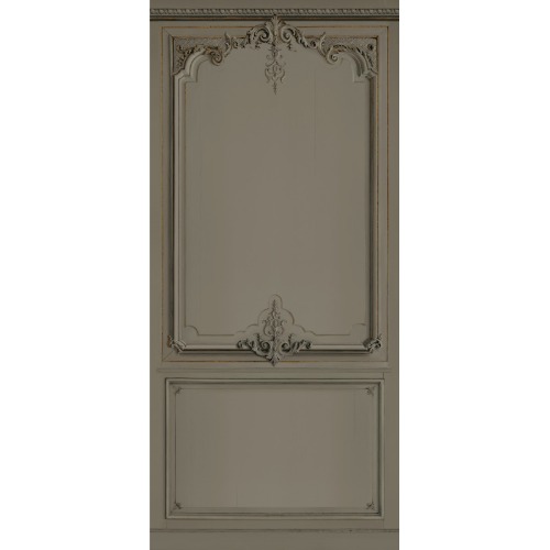 Warm grey Haussmann panelling 133cm (태피스트리)