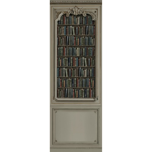 Warm grey Haussmann bookcase 103cm