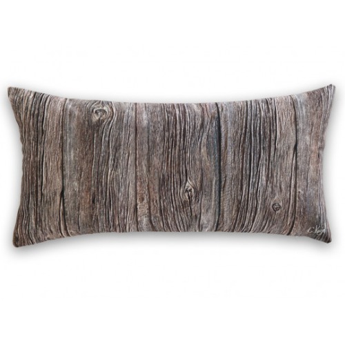 Large old wood planks cushion