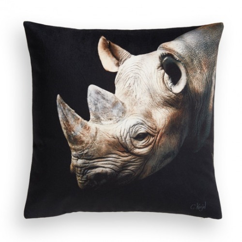 Rhinoceros cushion