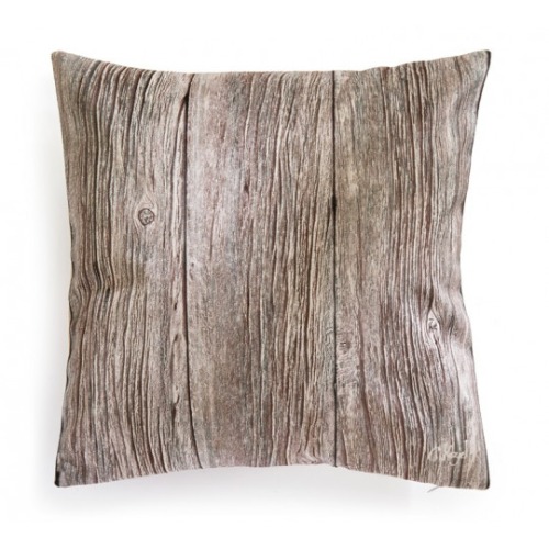 Driftwood planks cushion