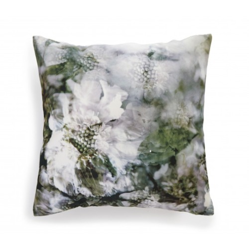 White flowers cushion