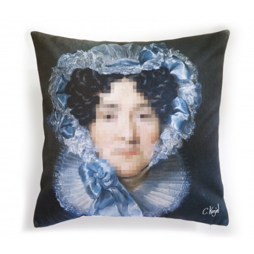 Bourgeois XIXth century - Lady cushion