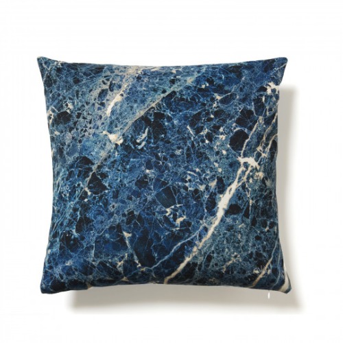 Night blue Emperador cushion