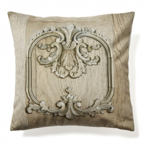 Stripped Louis XV panelling cushion