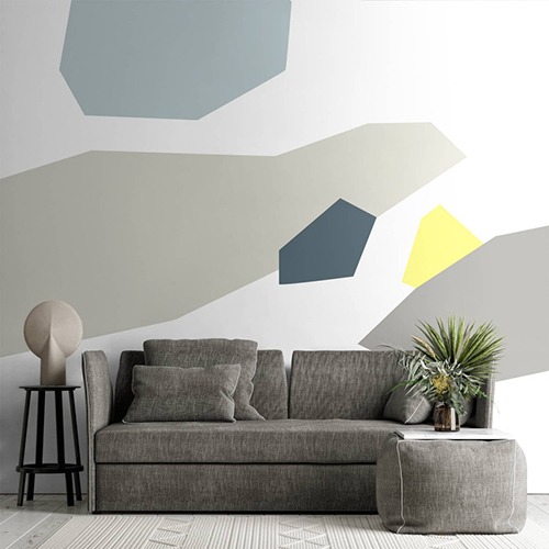 Mineral clouds Paperpaint® mural - Size XL