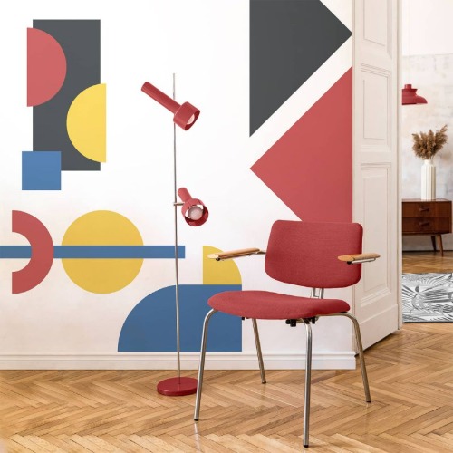 Bauhaus Paperpaint® mural - Size L