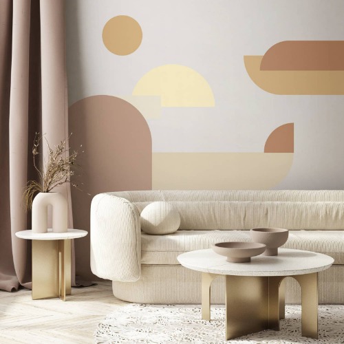 Desert arches Paperpaint® mural SAND - Size L
