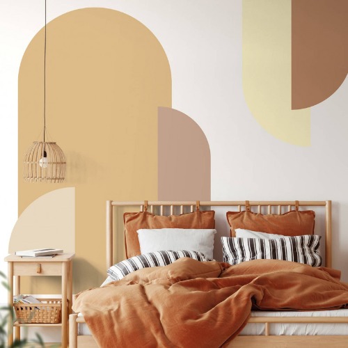 Desert arches Paperpaint® mural SAND - Size XL