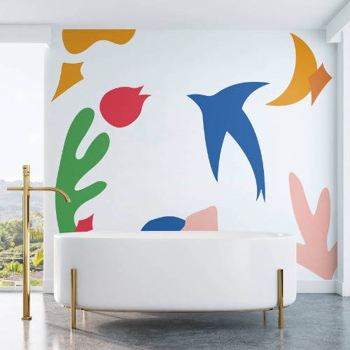Garden Island Paperpaint® mural - Size L
