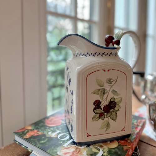 Vintage Blueberry Jar