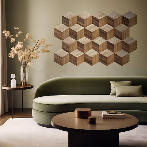 Inlay Paperpaint® mural